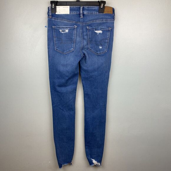 American eagle jeans women's 6 LONG | 28x30 next level stretch nwt jegging - Picture 5 of 16